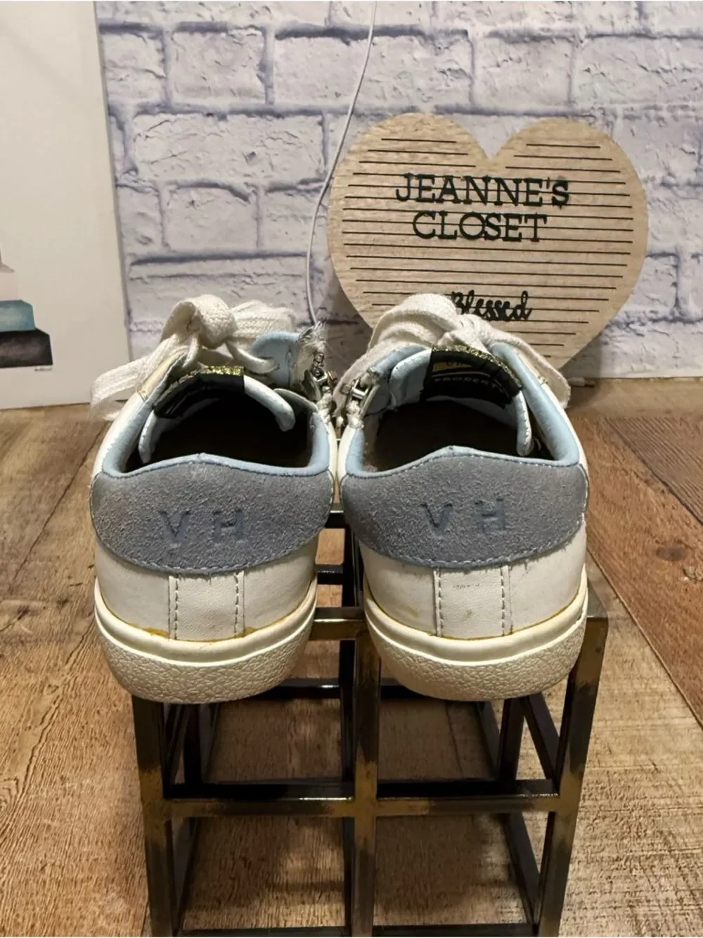 Vintage Havana girls blue pop size 1 sneakers shoes